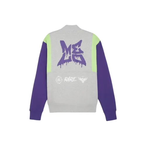 Puma Melo X Toxic Collard Куртка Мужская Серого цвета