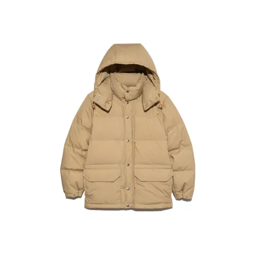 Nanamica x THE NORTH FACE PURPLE LABEL FW23 Пуховая куртка Мужская Винтаж Бежевая