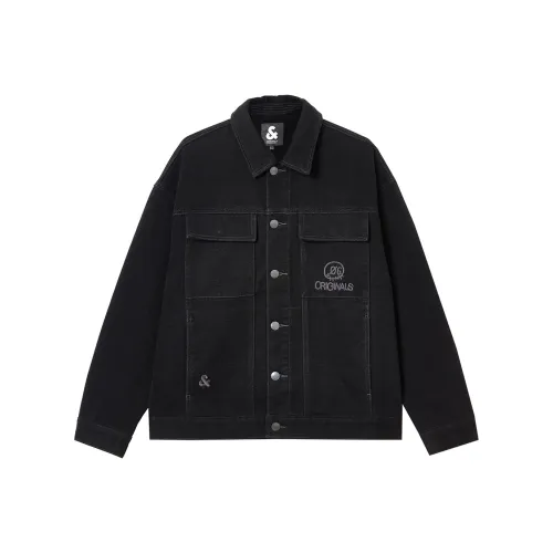 JACK JONES· x BSQ Куртки и Пальто Мужской Черный