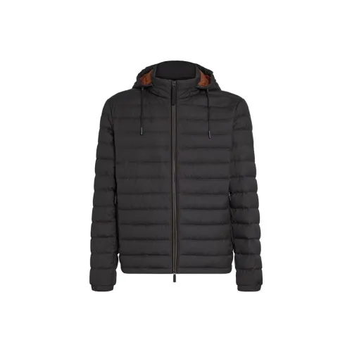 Ermenegildo Zegna Черные Мужские Куртки