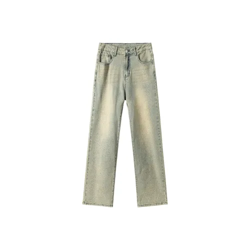 PILOTDRAGON Джинсы прямого кроя Унисекс