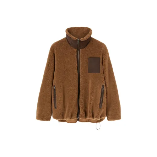 Loro Piana Желтый Коричневый Мужские Куртки