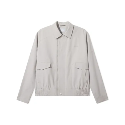 Cabbeen Куртки и Пальто Мужской Светло-Серый