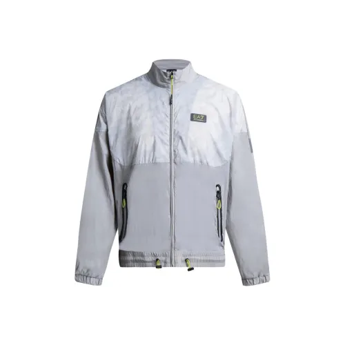 EMPORIO ARMANI EA7 FW23 Куртки и пальто Мужской Серый