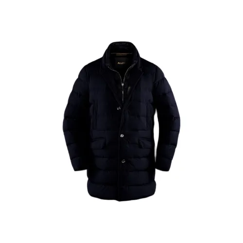 Moorer Мужское пальто морского синего цвета