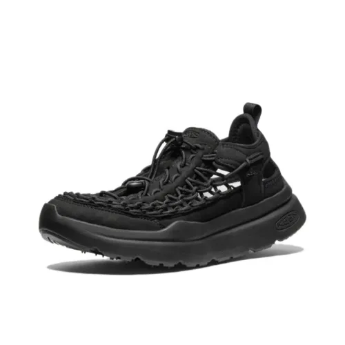 KEEN UNEEK WK Slip-Resistant Abrasion-Resistant Hiking Shoes Women's Black KEEN UNEEK WK Противоскользящие Устойчивые к истиранию Обувь для активного отдыха Женская Черная