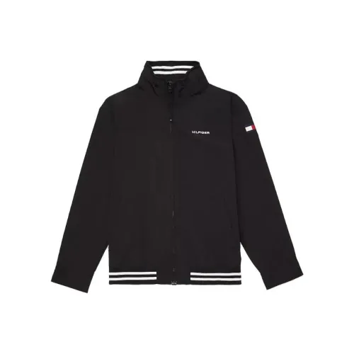 Tommy Hilfiger FW23 Regatta Куртка Куртки Пальто Мужской Черный
