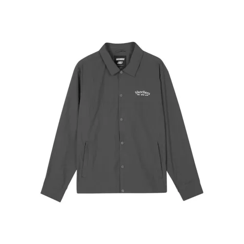 Skechers Funny Monster Куртки и Пальто Мужские Кованый Железный Серый