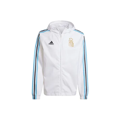 Adidas Argentina Team Белые Мужские Куртки