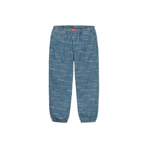 Supreme FW19 Унисекс Вязаные Спортивные Брюки