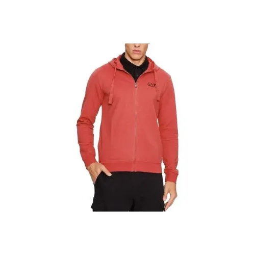 EMPORIO ARMANI EA7 Куртки и Пальто Мужской Красный