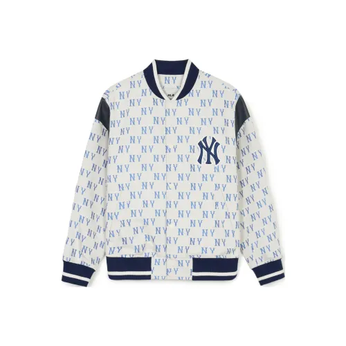 MLB SS24 Бейсбольная куртка Унисекс Кремовый