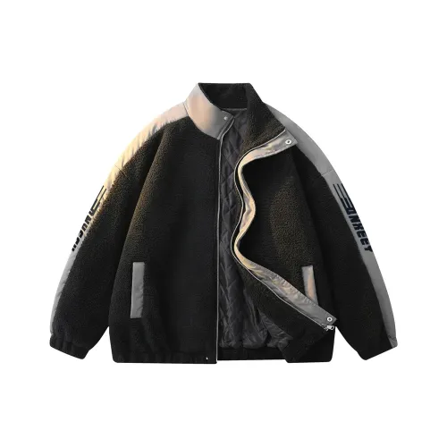 Qnxeey Унисекс Бархатные Куртки