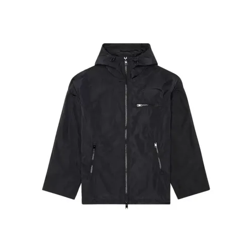 DIESEL Мужские черные куртки