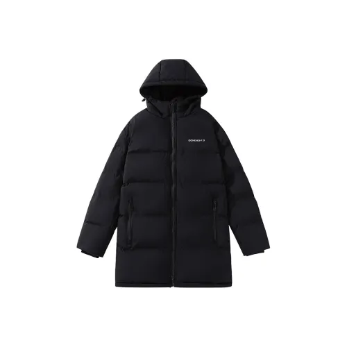 GO NEMO Хлопковый пуховик унисекс черного цвета