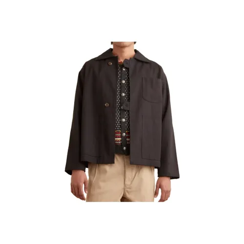 Bode Черные Мужские Куртки