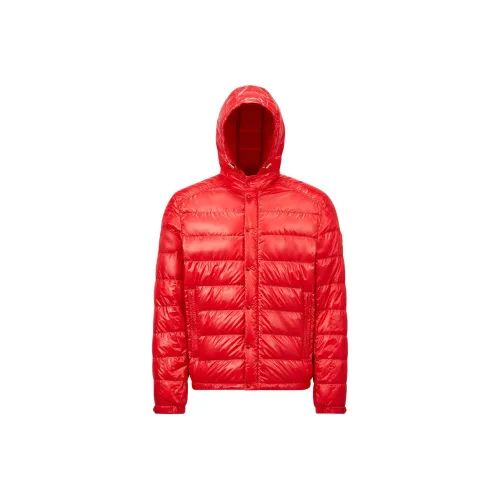 Moncler Красный Мужской Пуховик