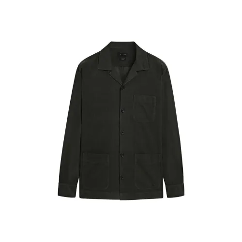 Massimo Dutti Куртка Мужская Темно-Зеленая