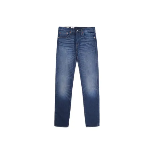 Levis Medium Blue Men's Jeans Левис Средне-синие Мужские Джинсы