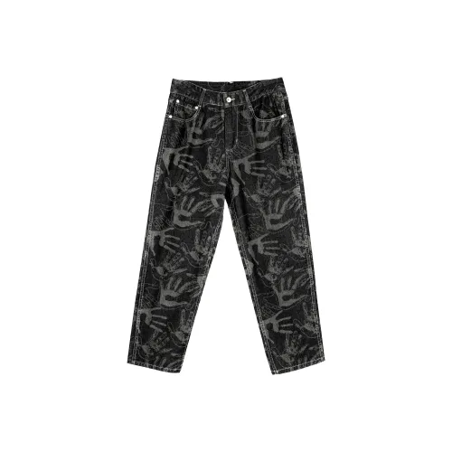 PASET Черные Унисекс Джинсы