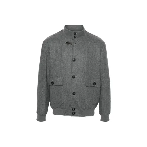 Fay Куртки и Пальто Мужской Средний Серый