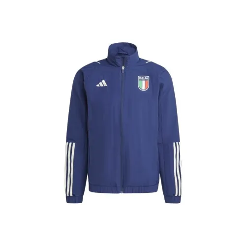 Adidas Italy Blue Men's Jackets