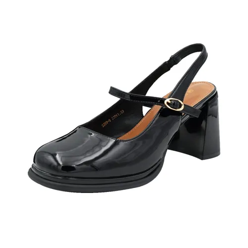 GUDIANFENGDU Грубый каблук Высокие каблуки Женские