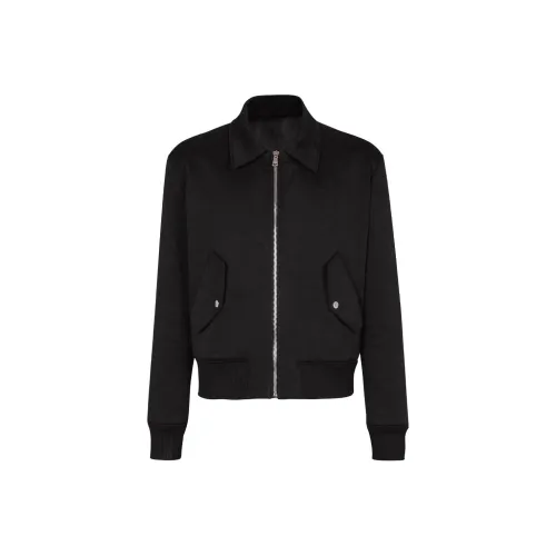 BALMAIN Мужские черные куртки