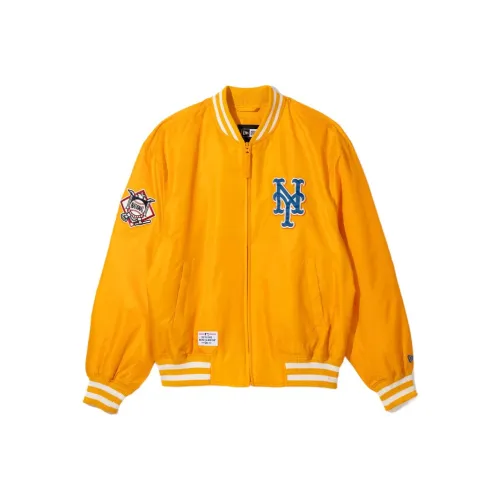 New Era x MLB SS24 Бейсбольная куртка Унисекс Оранжевый