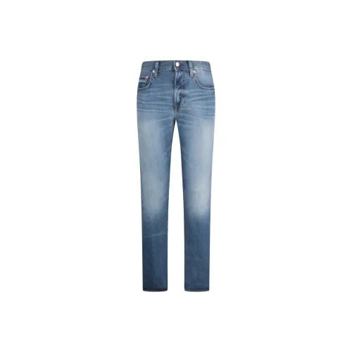 Tommy Hilfiger Джинсовый Синий 1CX Мужские Джинсы