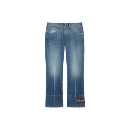 GUCCI Blue Men's Jeans GUCCI Синий Мужские Джинсы