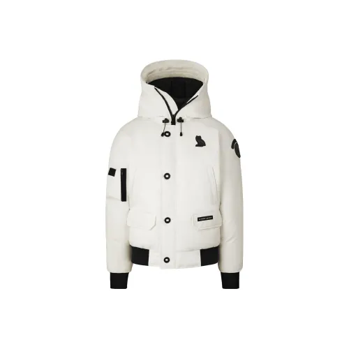 Canada Goose x OVO совместный бренд FW23 пуховик унисекс белый