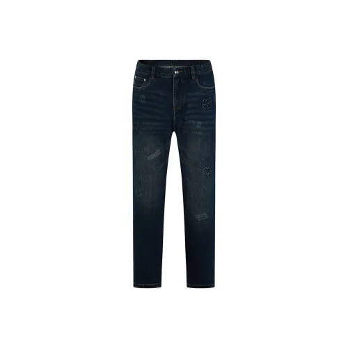 Cavalli Class Blue Men's Jeans Кэвали Класс Синий Мужские Джинсы