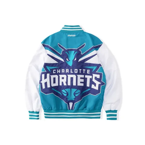 STARTER x NBA Кристальный Каменный Синий Унисекс Куртки