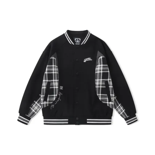 LAMLICKA Бейсбольная куртка Унисекс Черный