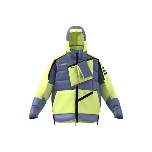 Adidas XPLORIC С наполнителем пуховик унисекс желто-фиолетовый