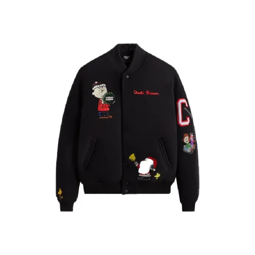 KITH Collaboration X PEANUTS FW23 Куртки и Пальто Унисекс Черный