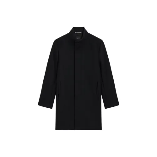 Theory Черное Мужское Пальто
