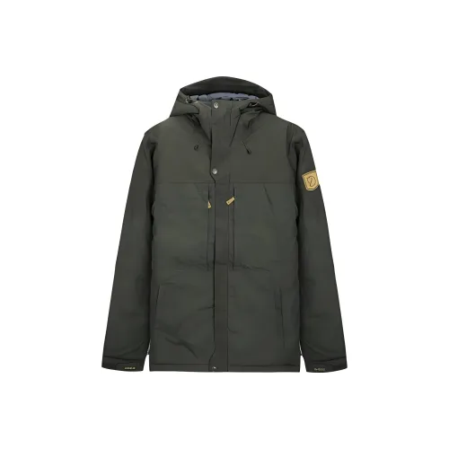 Fjallraven Куртки и Пальто Мужской Зеленый