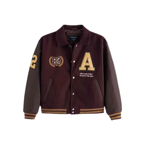 Abercrombie＆Fitch Куртки и Пальто Мужской Красный Коричневый