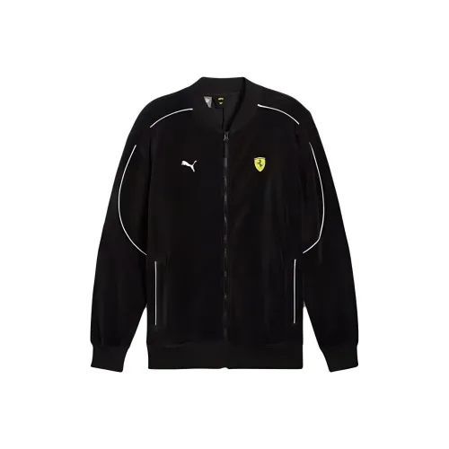 PUMA Scuderia Ferrari Race MT7+ Куртка Мужская Черная