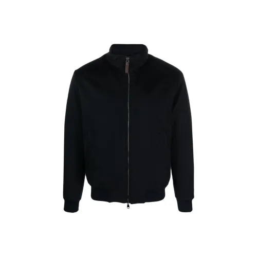 Canali Куртки и Пальто Мужской Полуночный Синий