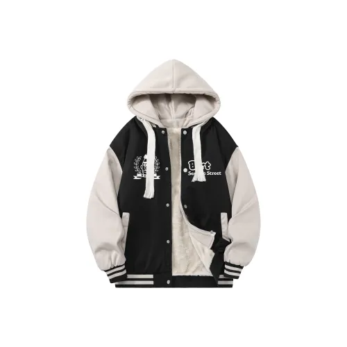 SESAME STREET Бейсбольная куртка Унисекс Черный