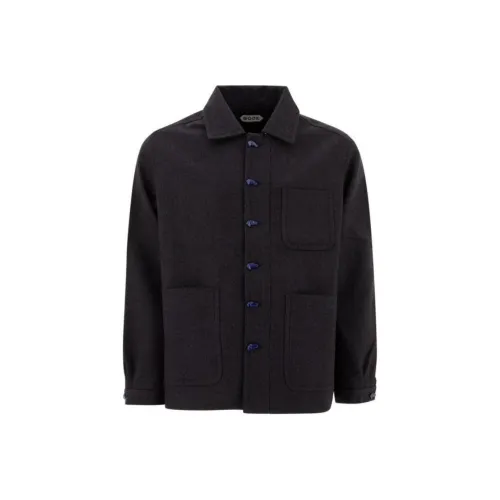 Bode Куртки и Пальто Мужской Темно-Серый