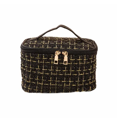 SHUXIAOSHE CHANEL Inspired GOOD Looking Модный Премиум Косметика Мешок для хранения Большой объем Портативный 20*14*14 см