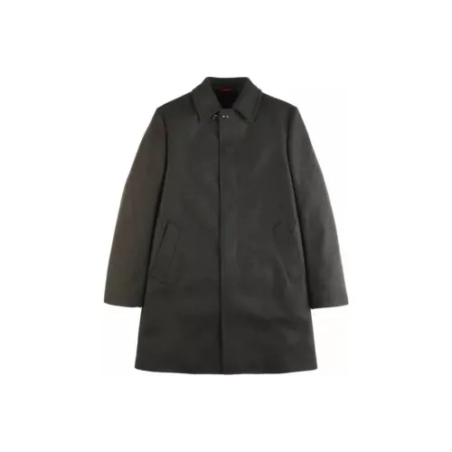 Fay Черное Мужское Пальто