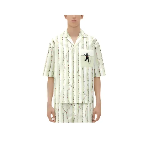 Bottega Veneta FW23 Рубашка Мужская Зеленая