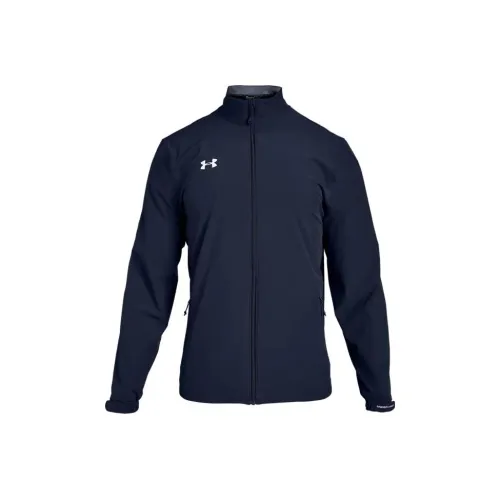 Under Armour Hockey Warm Up Куртка Мужская Синяя