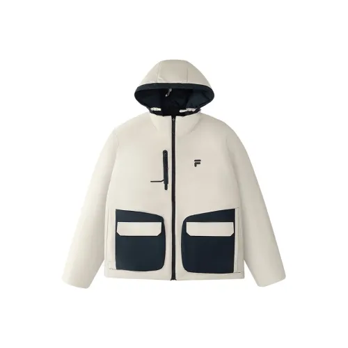 FILA FUSION Хлопковый пуховик Мужской Темно-синий Vux