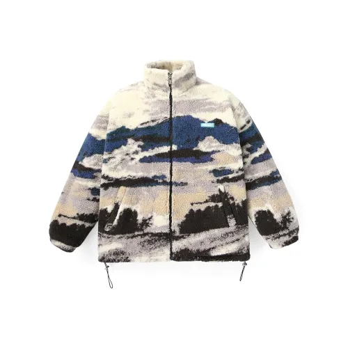 GENANX Хлопковый пуховик унисекс разноцветный